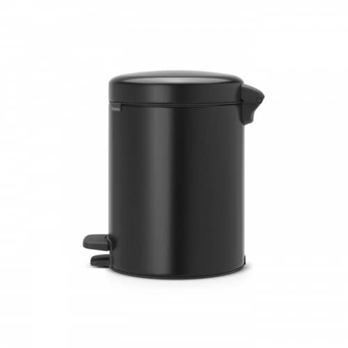 Купить Бак Brabantia newicon мусорный, черный матовый, 5 л по низкой цене