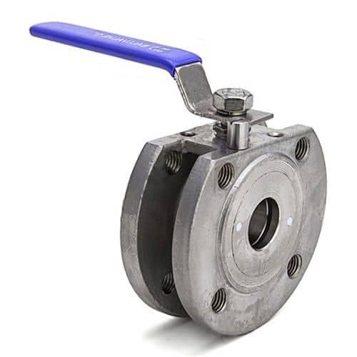 Купить Кран нержавеющий стальной шаровой фланцевый двухходовой Valveinox, сталь SS AISI304 DN80 3" PN16 230°C по низкой цене