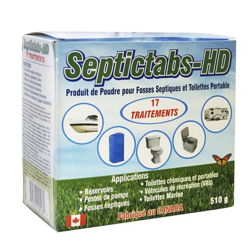 Купить Средство SEPTICTABS-HD для выгребных ям и баков для отходов 510 гр по низкой цене