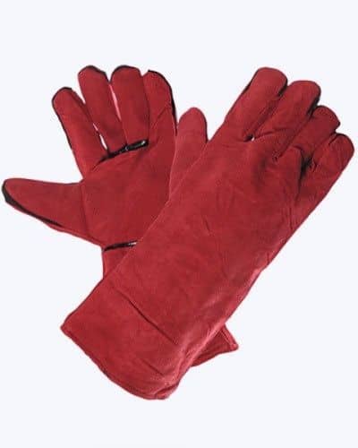 Купить Краги спилковые пятипалые, тип трек по низкой цене