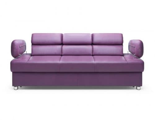 Купить Диван Gala Collezione Yuppie трехместный в натуральной коже по низкой цене