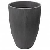 Купить Кашпо Nobilis Marco Round угольное 72 см по низкой цене