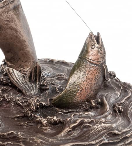 Купить Статуэтка Veronese Рыболов WS-436 по низкой цене