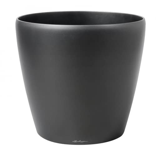 Купить Кашпо Lechuza Classico charcoal metallic 50x47 см по низкой цене