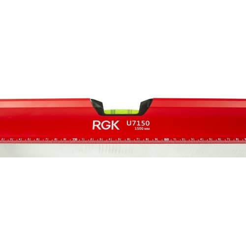 Купить Пузырьковый строительный уровень с магнитом RGK U7200 2 м (200 см) по низкой цене