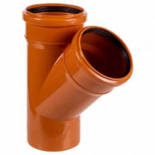 Купить Тройник Кубаньтехнопласт для наружной канализации по низкой цене