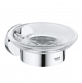 Купить Мыльница Grohe Essentials стеклянная 40444001 по низкой цене