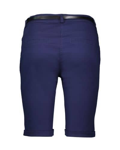 Купить Шорты-бермуды Piazza Italia эластичные, синие по низкой цене