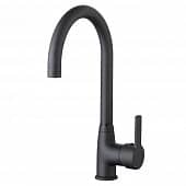 Купить Смеситель для кухни FLUMEN Sena чёрный по низкой цене
