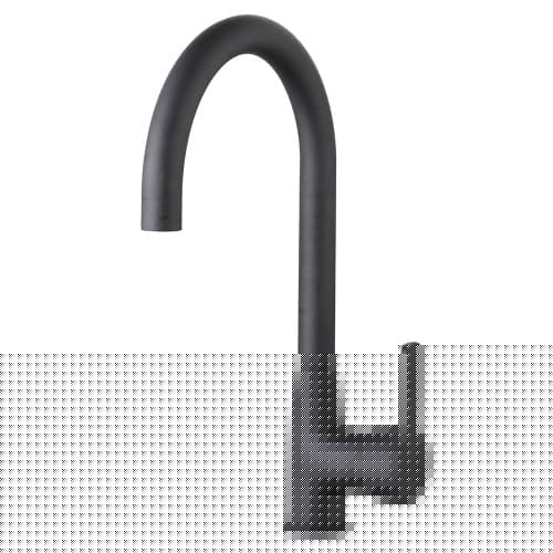 Купить Смеситель для кухни FLUMEN Sena чёрный по низкой цене