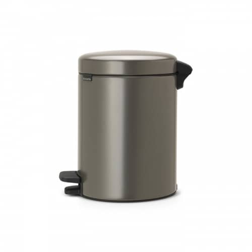 Купить Бак Brabantia newicon мусорный, платиновый, 5 л по низкой цене