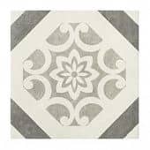 Купить Керамогранит Epoca Art Deco Dec Grey 32.5x32.5 см по низкой цене