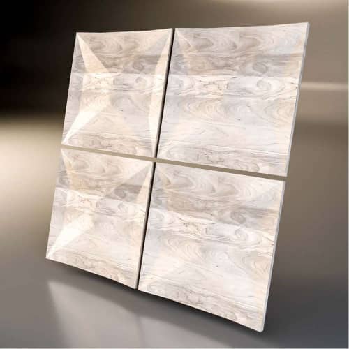 3D панель стеновая Relieffo Cover (Сосна) Д015С 600х600х30 мм