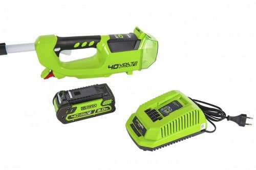 Купить Снегоуборщик Greenworks GD40SSK2 аккумуляторный, 40V, 30 см по низкой цене