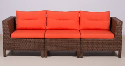 Купить Диван ТЕРРАСА Люкс МАТЕРА-2 модульный, жгут 30703, с подушками по низкой цене