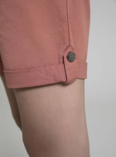 Купить Шорты-бермуды Piazza Italia цвет грязно-розовый по низкой цене