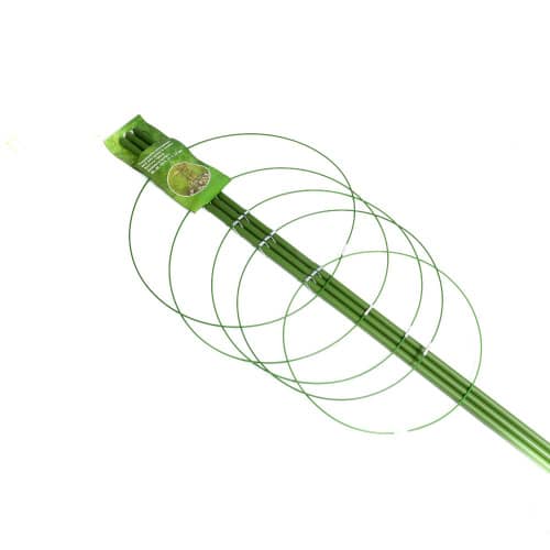 Купить Поддержка для растений кольцевая 5 колец высота 150 см по низкой цене