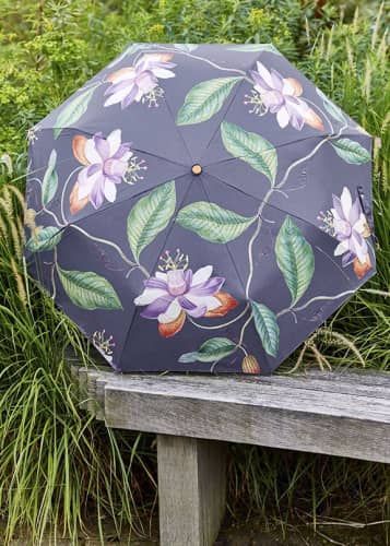 Купить Зонт складной механический Passiflora Collection Burgon & Ball по низкой цене