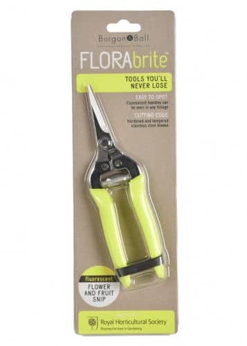 Купить Ножницы садовые флуоресцентные Florabrite Burgon & Ball по низкой цене