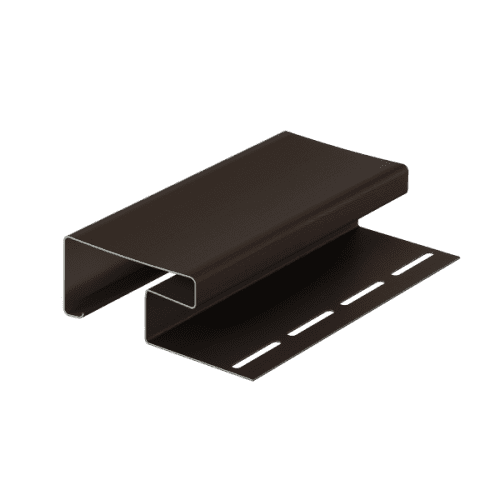 Купить Наличник Docke под камень, цвет шоколад, 89/30 мм, длина 3600 мм для наружной отделки дома по низкой цене