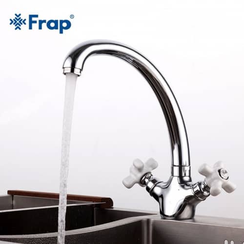 Купить Смеситель FRAP F4218 на кухню м/кер на гайке по низкой цене