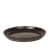 Купить Поддон керамический d24,5 см темно-коричневый по низкой цене