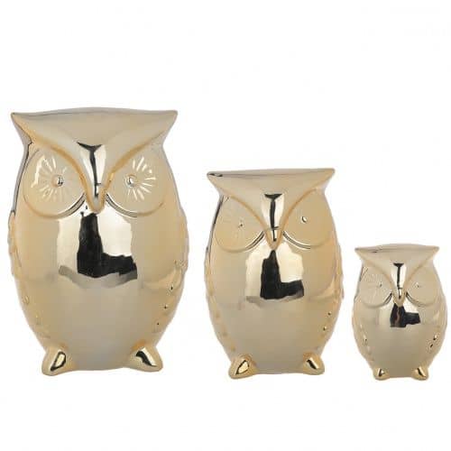 Купить Статуэтка Evergreen Совы 3 шт по низкой цене