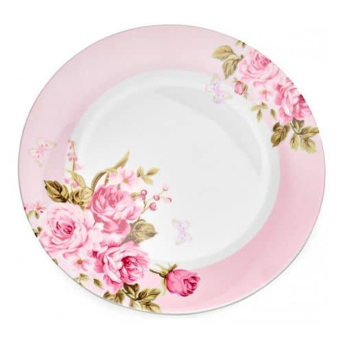 Купить Тарелка Walmer Mirabella Pink обеденная 27 см по низкой цене