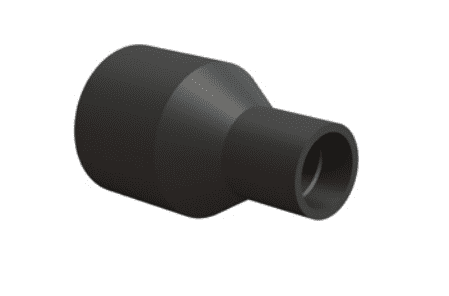 Купить Переход редукционный ПЭ 100 (из полиэтилена) ПОЛИПЛАСТИК диаметр 25-400 мм, SDR 11, SDR 17 по низкой цене