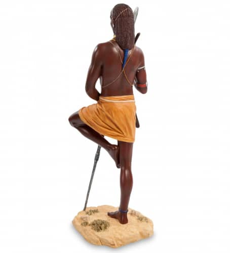 Купить Статуэтка Veronese Воин племени Масаи WS-731 по низкой цене