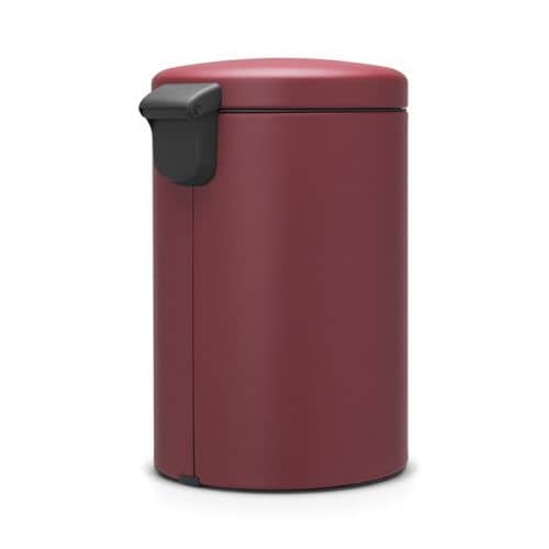 Купить Бак Brabantia newicon мусорный, минерально-бордовый, 20 л по низкой цене