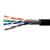 Купить Кабель витая пара U/UTP кат.5e 4х2х24AWG solid CU PE OUTDOOR Standart черн. 305м (м) SUPRLAN 01-0325 по низкой цене
