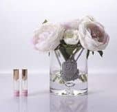 Купить Букет Cote Noire Пионы ароматический, прозрачное стекло по низкой цене