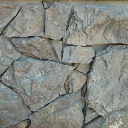 Купить Плитка Дракон из дикого камня, серо-зеленая, 2-4 см по низкой цене