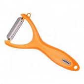 Купить Овощечистка для нарезки соломки Zyliss, цвет оранжевый по низкой цене