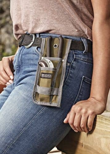 Купить Набор садовника - секатор и нож в чехле Briers по низкой цене