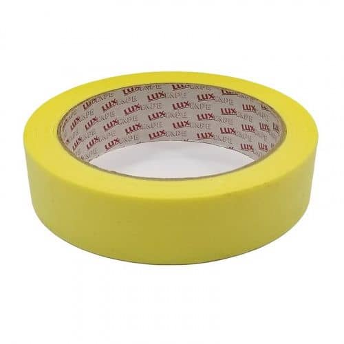 Купить Лента Luxtape малярная желтая 0,025х50 м по низкой цене