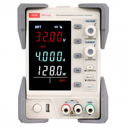 Купить Программируемый источник питания RGK PPS-1326 по низкой цене
