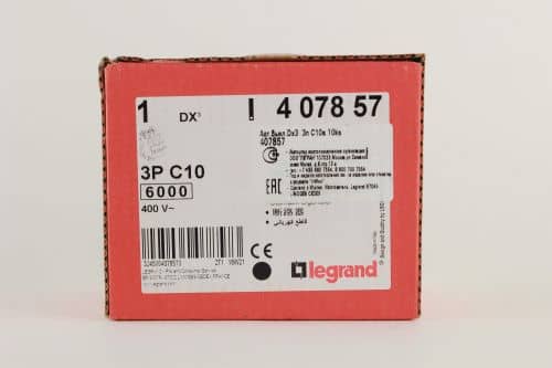 Купить Выключатель Legrand DX3 C10 автоматический 10А по низкой цене