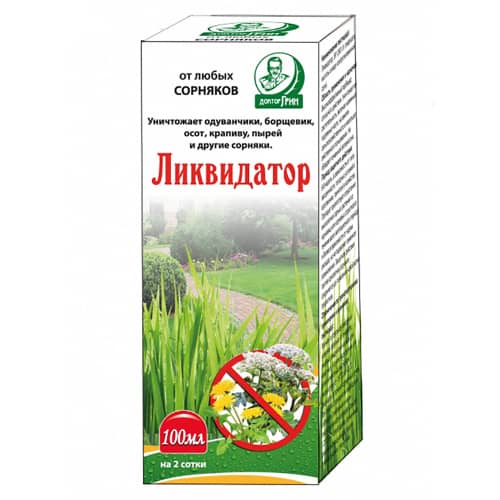 Купить Средство от сорняков Ликвидатор Доктор Грин 100 мл по низкой цене