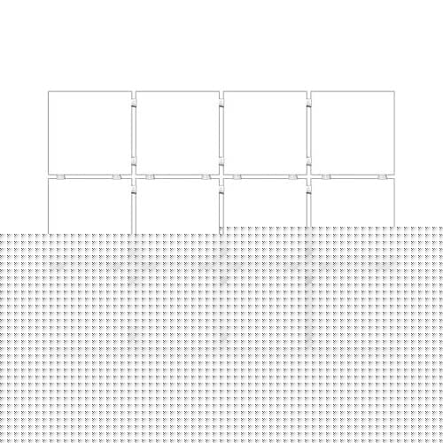 Купить Плитка настенная Конфетти белая 9,8х9,8 см по низкой цене