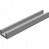 Купить Лоток Gidrolica водоотводный бетонный коробчатый (СО-100мм) КП 100.16 (10).10(6,5) - BGF по низкой цене