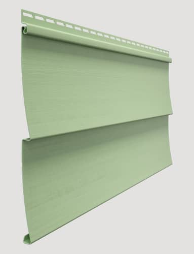 Купить Сайдинг Docke STANDARD D5C Ёлочка, цвет киви, 3000×255 мм для наружной отделки дома по низкой цене
