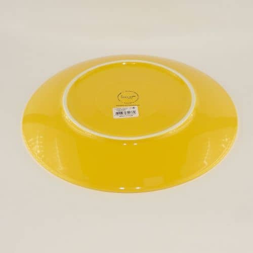 Купить Тарелка Value Ceramic большая желтая 268 мм по низкой цене