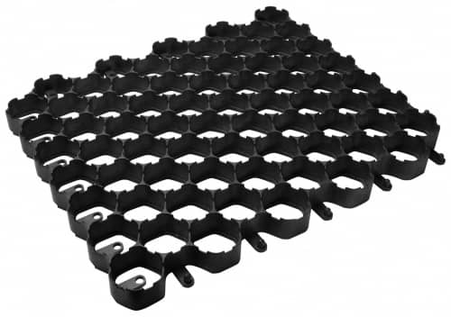 Купить Решетка газонная Gidrolica Eco Normal РГ-53.43.3,5 - пластиковая черная по низкой цене