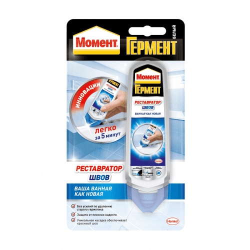 Купить Герметик Henkel Момент Гермент Реставратор Швов 100 мл по низкой цене