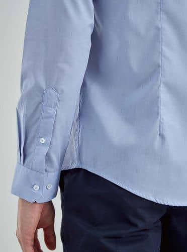 Купить Рубашка Piazza Italia голубая по низкой цене