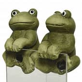 Купить Фигура на кашпо Лягушка 8 см по низкой цене