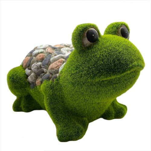 Купить Фигура садовая Лягушка 31,8х24,5х19,5 см по низкой цене
