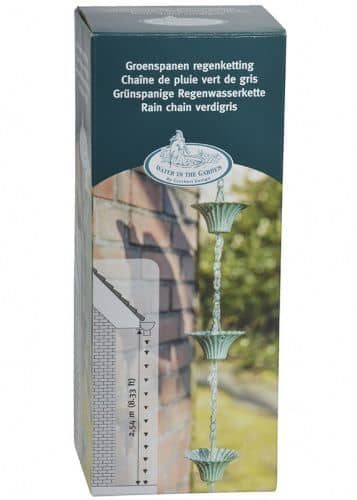 Купить Цепь Esschert Design дождевая, бирюзовая по низкой цене